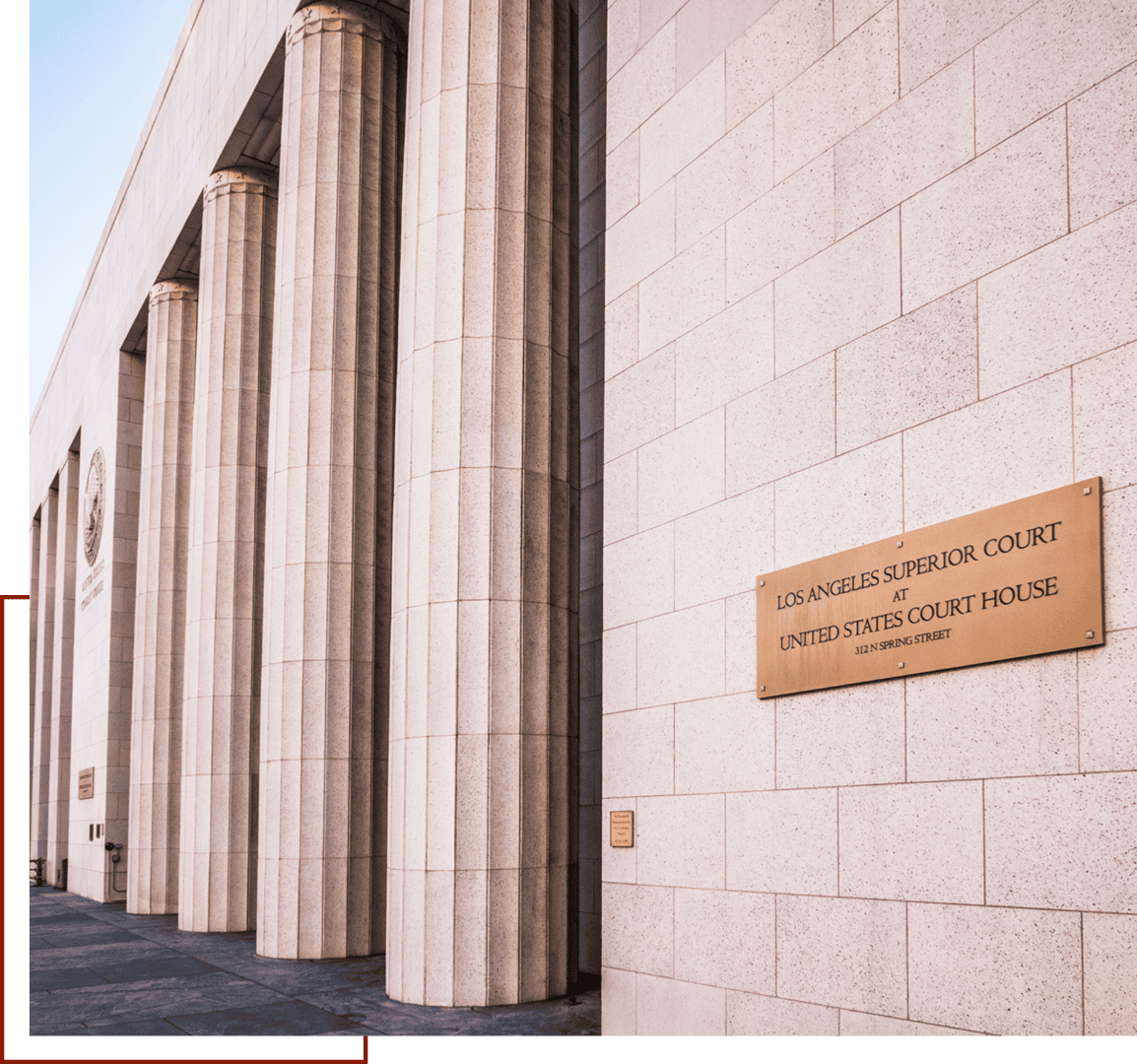 Courthouse exterior with tall columns